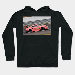 Pink Pig Sports Motor Car Hoodie